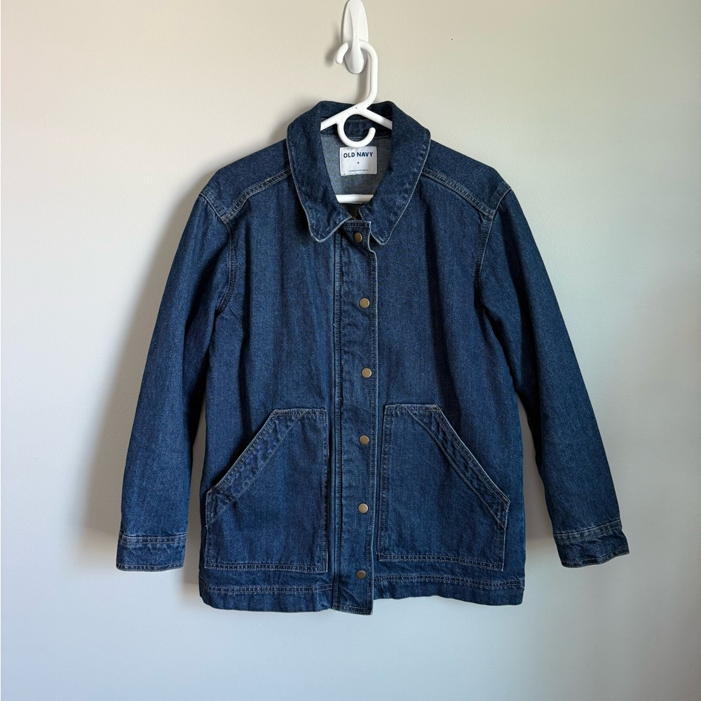 Old Navy Relaxed Jean Barn Jacket